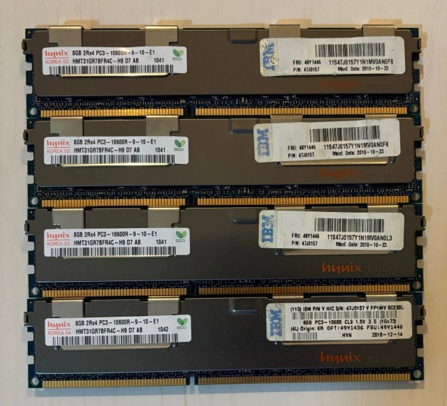 64GB DDR4 ECC RAM